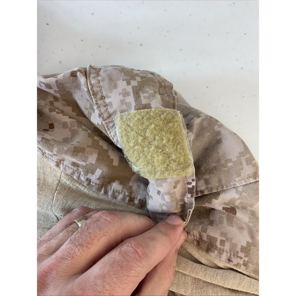 USMC Frog FR Combat Ensemble Shirt Desert Marpat Camo Size M-L flame resistant - Picture 8 of 10